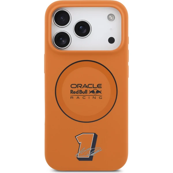 Oracle Red Bull Racing Silicone Blue Ring MagSafe kryt iPhone 17 Pro oranžový - Pouzdra - Obrázek a4ac3127efee4c0cba37d4e53acbe309