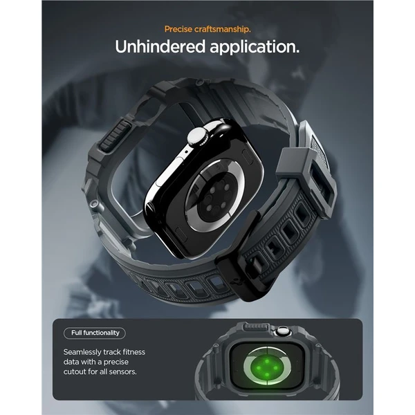 Spigen Rugged Armor Pro 2 pouzdro Apple Watch 11 (46mm) dark gray - Pouzdra - Obrázek a4aeb8a6b919429cb203a01963f668cc