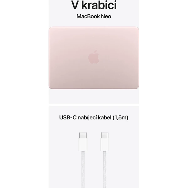 Apple MacBook Neo (2026) 8GB / 256GB ruměná (Další) - Notebooky - Obrázek a4d8e3c013b94f609a33ddba8d89b584