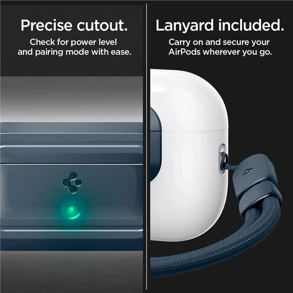Spigen Lock Fit M pouzdro AirPods Pro (2nd/1st Gen) modré - Pouzdra - Obrázek a4e29f5c61a54fc7a1c937e1d2257279