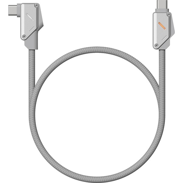 Aulumu M07 Steady Aluminum 240W Hi-Speed Charging & Data USB-C kabel (1,2m) Gray