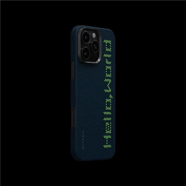 Pitaka Tactile Woven Case kryt iPhone 16 Pro Max Hello World - Pouzdra - Obrázek a51c525ead444dfca61367a869c161b8
