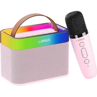 LAMAX KaraokeKid1 dětské karaoke růžové - Reproduktory