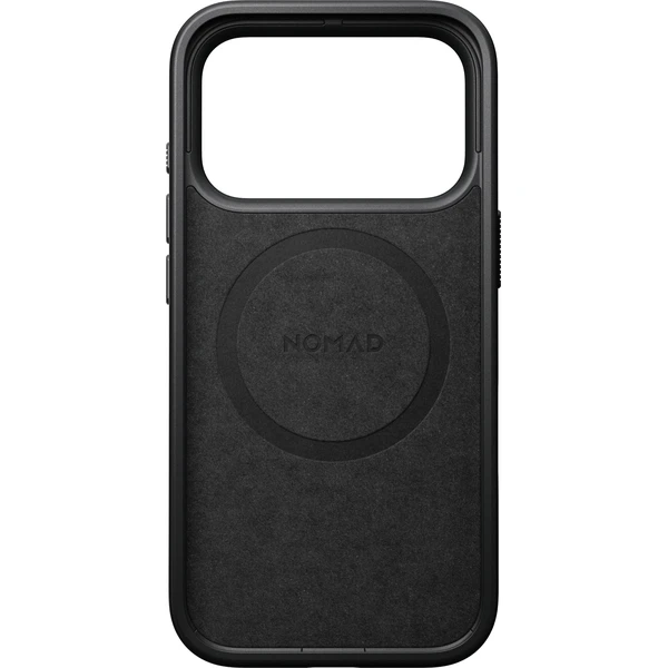 Nomad Modern Leather MagSafe kožený kryt iPhone 17 Pro/18 Pro Black - Pouzdra - Obrázek a53d6f387e4844459dcc3abd5f185f83