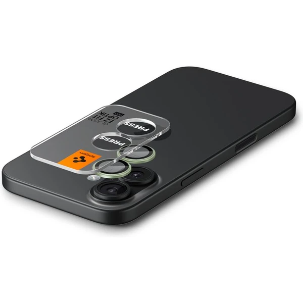Spigen Glass tR EZ Fit Optik Pro skla iPhone 17 green (2 ks) - Ochranné folie a skla - Obrázek a54f6fd641c5428bb261cea83d214817