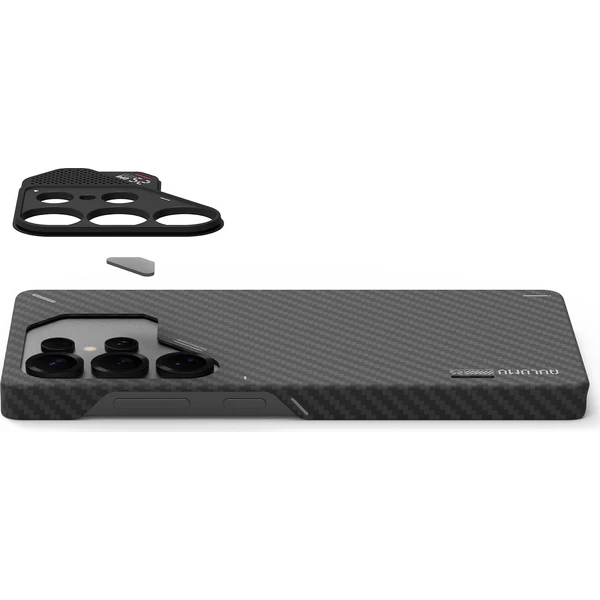 Aulumu S25 Aramid Fiber MagSafe kryt Samsung S25 Ultra Black - Pouzdra - Obrázek a5702a8ce2e4474aae1d3f108e0f9f1d