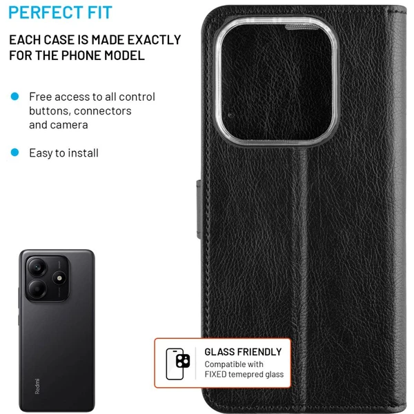 FIXED Opus pouzdro Xiaomi Redmi Note 14 5G černé - Pouzdra - Obrázek a582f702969841239778aa9cfaa36bc6