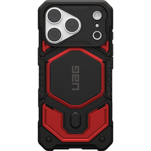 UAG Monarch Pro MagSafe kryt iPhone 18 Pro/17 Pro černý/červený - Pouzdra - Obrázek a58468f204a14c909806725a25b5cfce