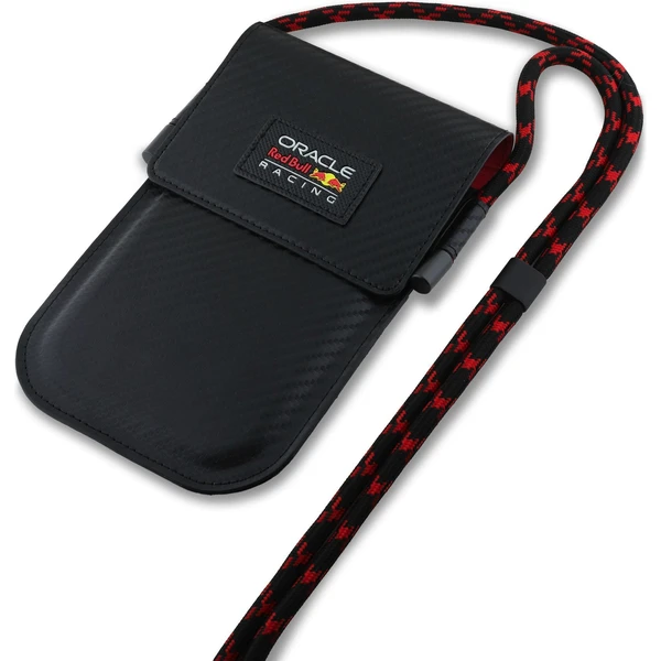 Oracle Red Bull Racing PU Carbon taška na telefon černá - Pouzdra - Obrázek a58a482059744ee69c31cbba8dec54d0
