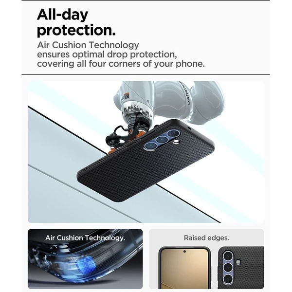 Spigen Liquid Air kryt Samsung Galaxy S25+ černý - Pouzdra - Obrázek a598458d09634cd8a4d35f47653a0752