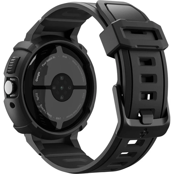 Spigen Rugged Armor Pro + Stand pouzdro s řemínkem a stojánkem Google Pixel Watch 5/4 45mm matte bla - Pouzdra - Obrázek a5c17245340a496d9929460b80c5fb77