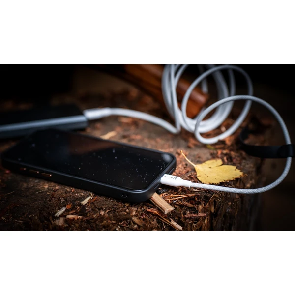 Tactical Stitch Thread USB-C/Lightning napájecí kabel 27W 0,3m bílý - Kabely a redukce - Obrázek a5ce6aafb11543cabb8b51536cf8e905
