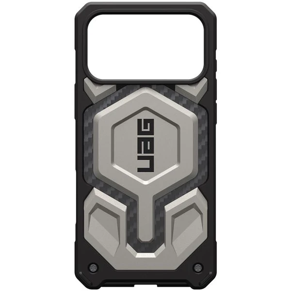 UAG Monarch Pro MagSafe Titanium kryt iPhone 17 Pro Max stříbrný - Pouzdra - Obrázek a5d727913cf04ce2ae9b52f637cdbf11