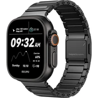 Aulumu C01 Hi-Per Titanium Alloy řemínek Apple Watch Ultra Black - Řemínky