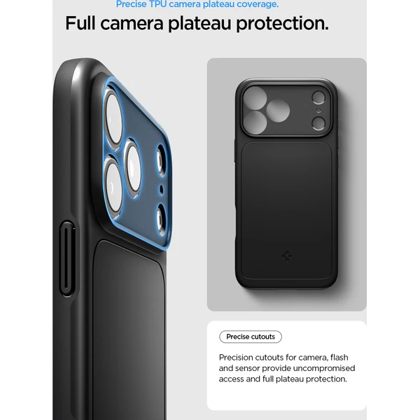 Spigen Thin Fit MagSafe kryt iPhone 18 Pro/17 Pro black - Pouzdra - Obrázek a604674e8f964e6183f0c44849f8b3ea