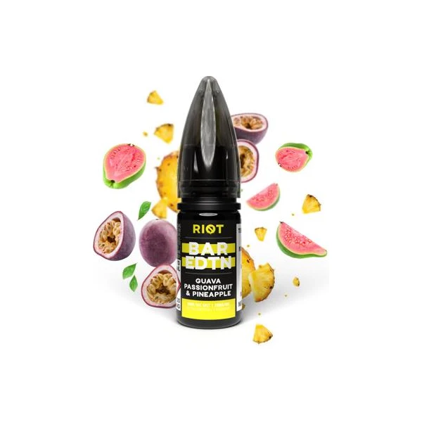 Riot BAR EDTN Salt Guava, marakuja a ananas 10ml (20mg) - E-liquidy - Obrázek a610d918c21e450f83a2f7957669197a