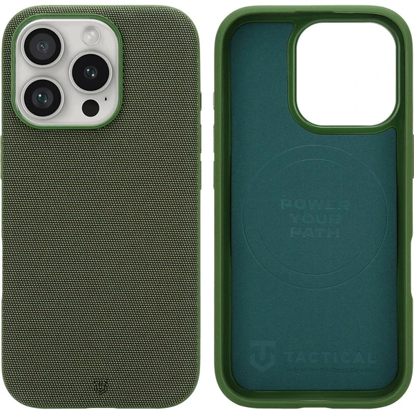 Tactical MagForce WEARe MagSafe kryt Apple iPhone 16 Pro Forest Green - Pouzdra - Obrázek a665738c9a504ea69a2f692b5efa41d6