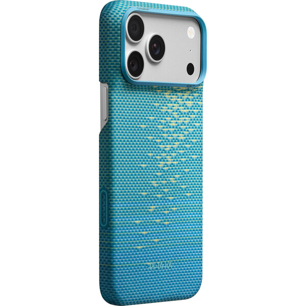 Pitaka Edge Case MagSafe kryt iPhone 18 Pro Max Lucid Blue
