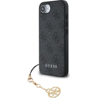 Guess 4G Charm kryt iPhone 17e/16e šedý - Pouzdra