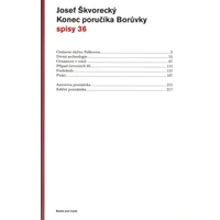 Konec poručíka Borůvky (spisy - svazek 36) - E-kniha