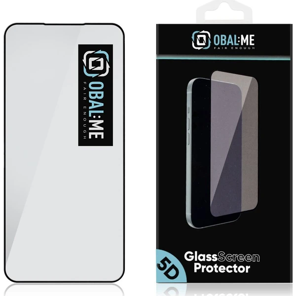 OBAL:ME 5D Tvrzené Sklo pro Samsung Galaxy A27 5G černé - Ochranné folie a skla - Obrázek a70d996fb1a2440298fbba6adeb0779f