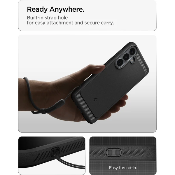Spigen Rugged Armor kryt Samsung Galaxy S26 FE matte black - Pouzdra - Obrázek a71a31c3c37c481784ea41d097e803a3