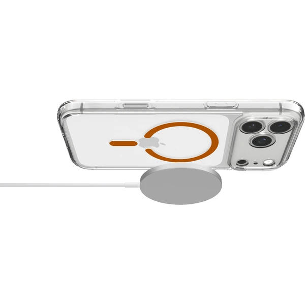 Spigen Ultra Hybrid MagSafe kryt iPhone 18 Pro Max/17 Pro Max clear orange - Pouzdra - Obrázek a757684e86624a529a6417b5e8c8ceb5