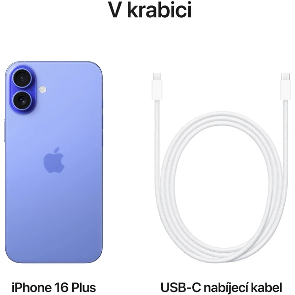 Apple iPhone 16 Plus 128GB ultramarínový - Mobilní telefony - Obrázek a75b1bbdde3943ac8c5f2ae5c4179144