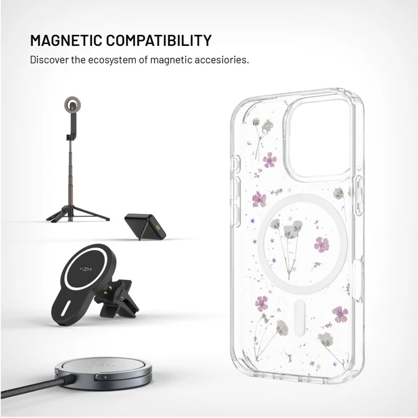 FIXED MagBloom kryt s MagSafe Apple iPhone 16 Pro Blush Plum - Pouzdra - Obrázek a761b279711d46fd87ce8d1d28e32d9d