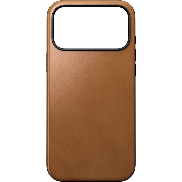Nomad Modern Leather MagSafe kožený kryt iPhone 18 Pro Max English Tan - Pouzdra - Obrázek a78b79d15bda4c0d826785c401180ef6