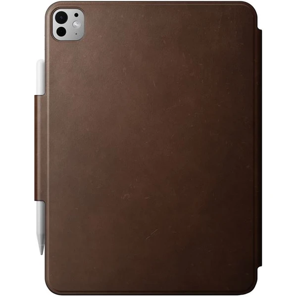 Nomad Leather Folio pouzdro pro iPad Pro 11" (M4/M5) hnědé - Pouzdra - Obrázek a7a9e81874fe43beb76a5a9dbe807797