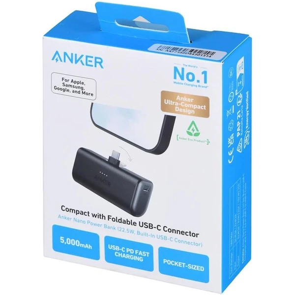 Anker Nano powerbanka (5000mAh) 22,5W černá - Powerbanky - Obrázek a7aad377c77b4074a08806dfaef130bc