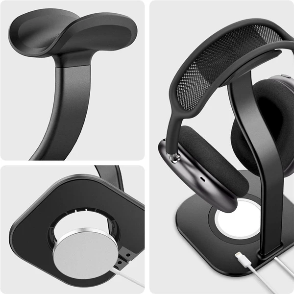 Spigen Nanotac™ AirPods Max Stand (MagFit) hliníkový stojánek černý - Stojánky - Obrázek a7bafe5b26f7460ba45963dfd1e2ed6b