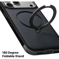 Torras Ostand Q3 Rugg MagSafe kryt iPhone 18 Pro černý - Pouzdra
