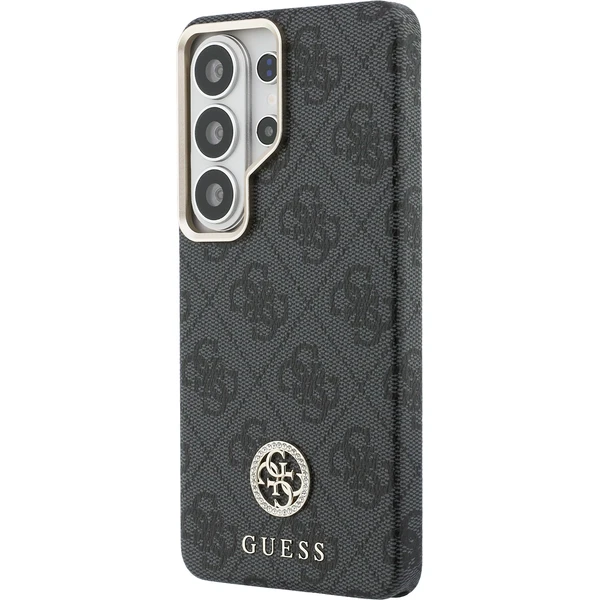 Guess PU Leather 4G Strass Logo Gold Frame Magnetic kryt Samsung Galaxy S26 Ultra černý - Pouzdra - Obrázek a82e1af65e7f40998dec77eee94b0e8b