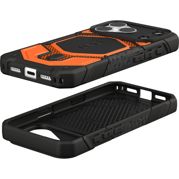 UAG Monarch Pro MagSafe Kevlar kryt iPhone 18 Pro/17 Pro oranžový - Pouzdra - Obrázek a84f4cfc4d084f9aab27ca0db6f01a0b
