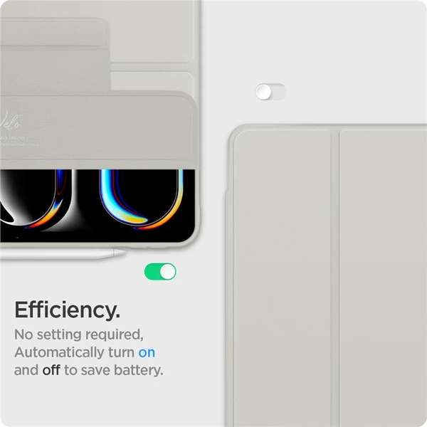Spigen Air Skin Pro Onetap pouzdro iPad Pro 13" (2025) šedé - Pouzdra - Obrázek a851bdb8f113403aa6cb5156f6eb8881