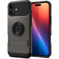 Spigen Slim Armor MagSafe kryt iPhone 16 gunmetal - Pouzdra