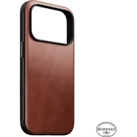 Nomad Modern Leather (Horween) MagSafe kožený kryt iPhone 18 Pro Olde Dublin - Pouzdra