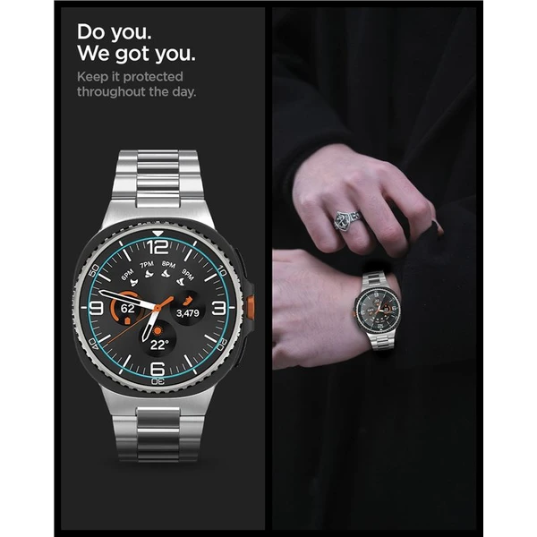 Spigen Glass tR EZ Fit 2 Pack sklo Galaxy Watch8 Classic (46mm) čiré (2 ks) - Ochranné folie a skla - Obrázek a898c76a5ecf48be9f9dc7e2f6da1379