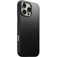 Nomad Modern Leather Case MagSafe kryt iPhone 16 Pro Max černý - Pouzdra