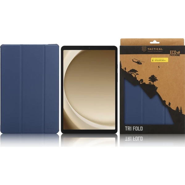 Tactical Book Tri Fold pouzdro Samsung Galaxy TAB A11+ modré - Pouzdra - Obrázek a8b9a59075b54b16965e031d7050e329