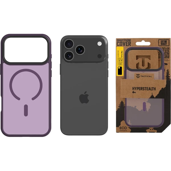 Tactical MagForce Hyperstealth Kryt iPhone 17 Pro Max Burgundy Smoke - Pouzdra - Obrázek a8e0e7466b944bf78209350c4bcf6d78