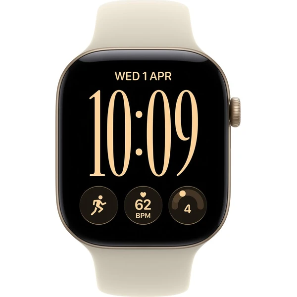 Apple Watch Series 12 Cellular (46mm) Světle zlatý hliník s pískovým sportovním řemínkem M/L - Chytré hodinky - Obrázek a8f51feffb4844c7a29667a7e5be4e35