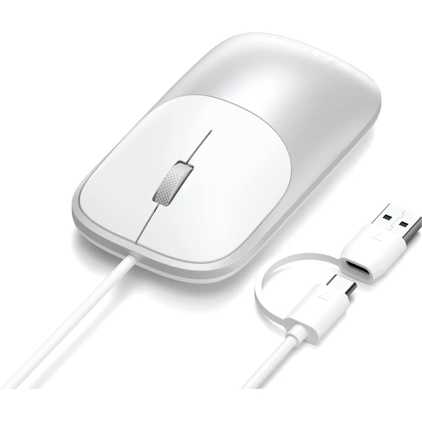 Satechi Slim LX drátová myš stříbrná - Myši - Obrázek a9155ee260904ba0b13f90a61b7b43ca