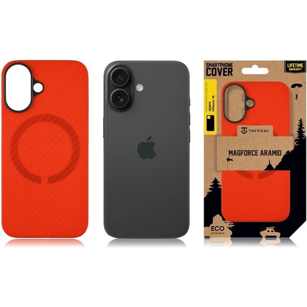 Tactical MagForce Aramid Bloody Mary Limited Edition Kryt pro Apple iPhone 16 - Pouzdra - Obrázek a92085c664424e45a4c24e2909feb7ea