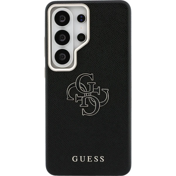 Guess PU 4G Resin Metal Logo kryt Samsung Galaxy S26 Ultra černý - Pouzdra - Obrázek a93407b3efd343c2a9332307e5b40676