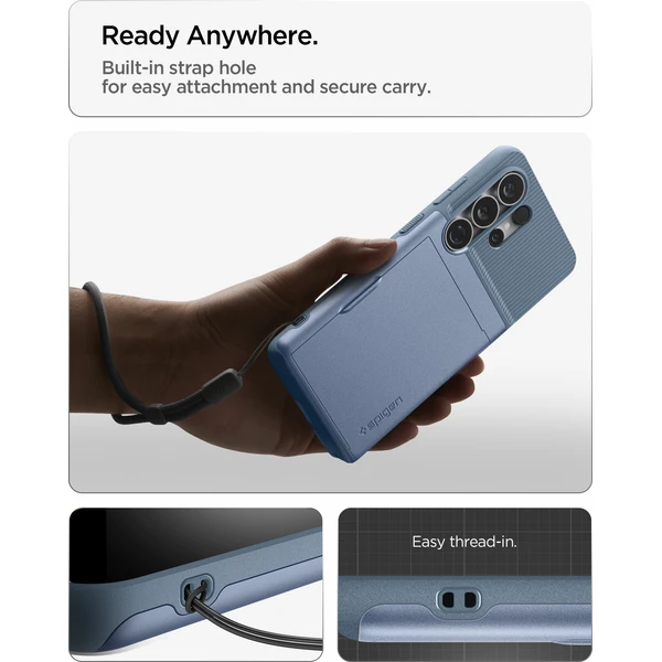 Spigen Slim Armor CS kryt Samsung Galaxy S26 Ultra modrý - Pouzdra - Obrázek a94107609dc748f9b326452668909589