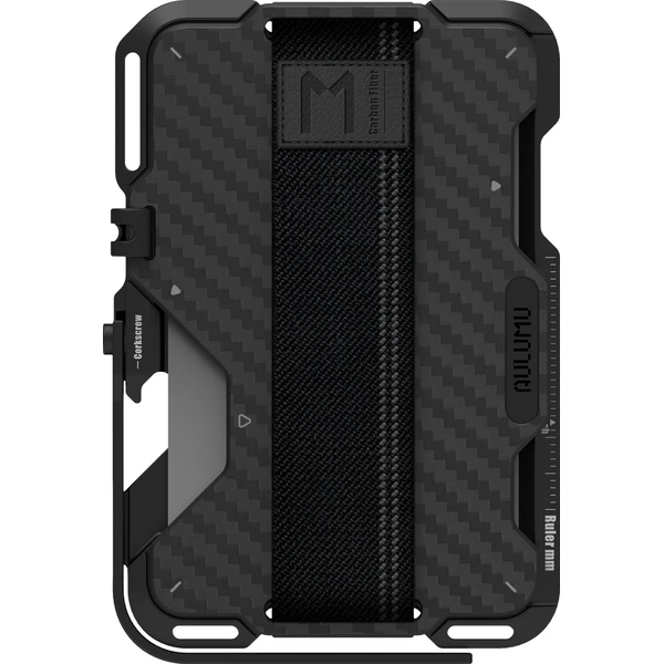 Aulumu G03 Multi-Tool Magnetic Metal Wallet MagSafe peněženka Carbon Fiber Cover - Peněženky - Obrázek a943591f641744f0b95142e1356db23f