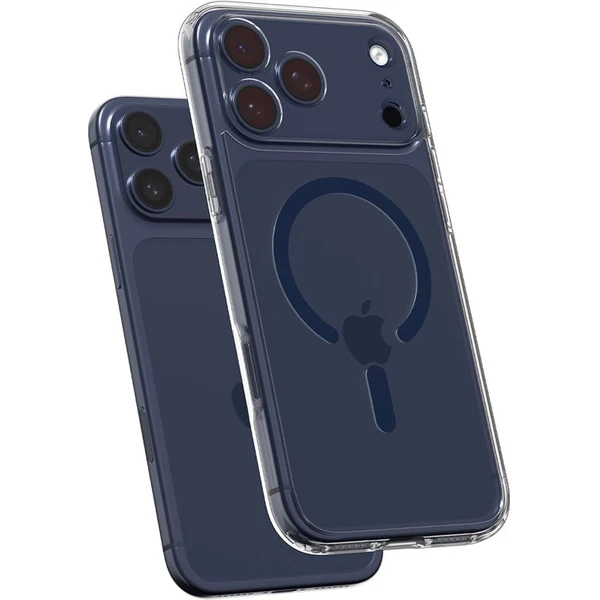 Spigen Ultra Hybrid MagSafe kryt iPhone 17 Pro Max clear deep blue - Pouzdra - Obrázek a9438034003d4185bf409a85d4a405ea